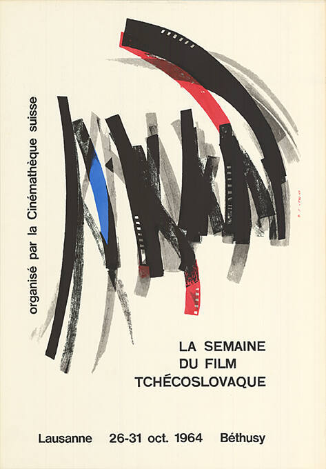 La semaine du film Tchécoslovaque, Béthusy, Lausanne