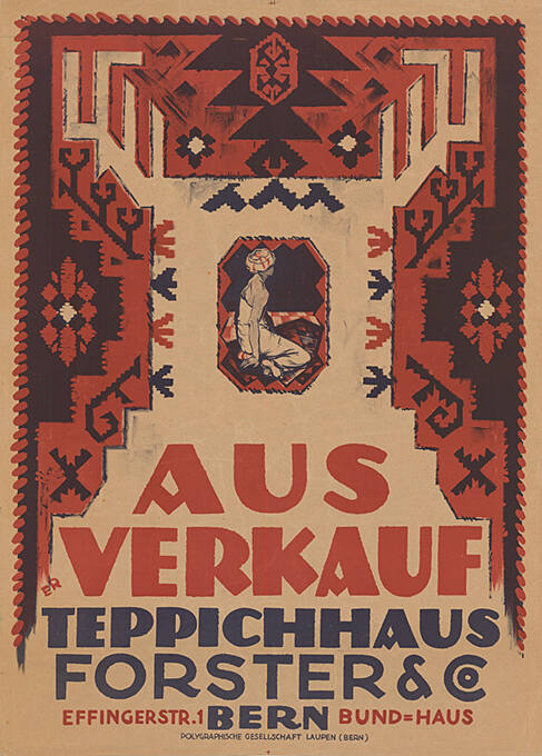 Ausverkauf, Teppichhaus Forster & Co., Bern