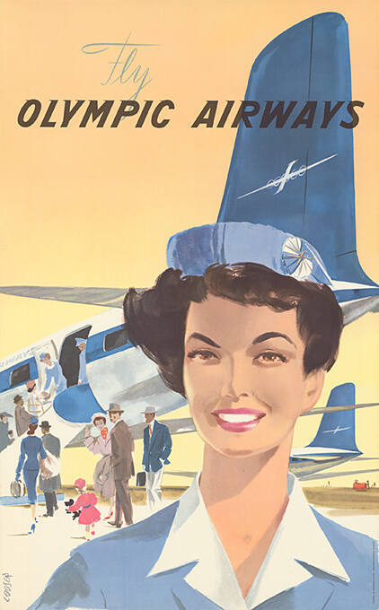 Olympic Airways, Athen