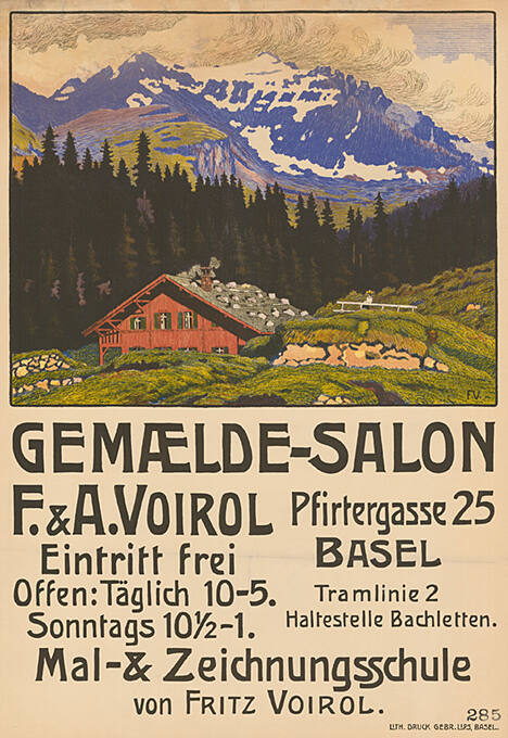 Gemælde-Salon F. & A.Voirol, Basel