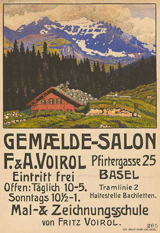 Gemælde-Salon F. & A.Voirol, Basel