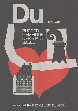 Du und die Bürgergemeinde der Stadt Basel, an der MUBA 1987