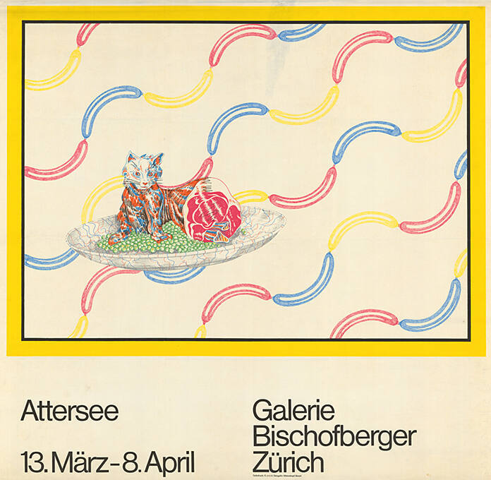 Attersee, Galerie Bischofberger, Zürich