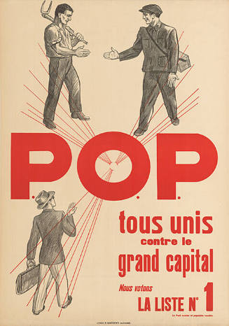 POP, tous unis contre le grand capital