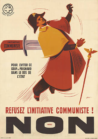 Refusez l’initiative communiste! Votez Non, pour éviter ce coup de poignard dans les dos de l’état