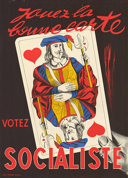 Jouez la bonne carte, Votez socialiste