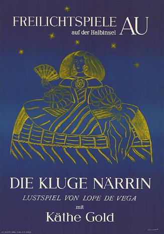 Die kluge Närrin, Lustspiel von Lope de Vega, Freilichtspiel auf der Halbinsel Au