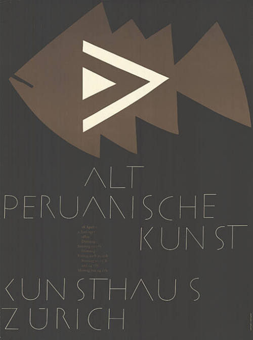 Altperuanische Kunst, Kunsthaus Zürich