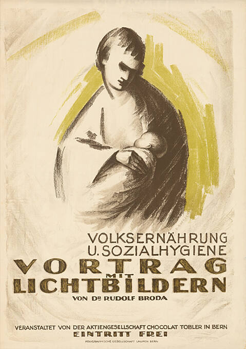 Volksernährung u. Sozialhygiene, Vortrag mit Lichtbildern von Dr. Rudolf Broda