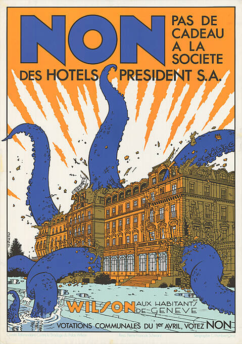 Non, pas de cadeau à la société des Hotels President S.A.