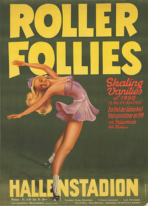 Roller Follies, Skating Vanities of 1950, Hallenstadion