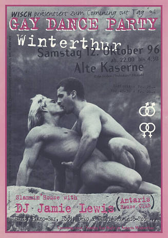 Gay Dance Party, Alte Kaserne, Winterthur