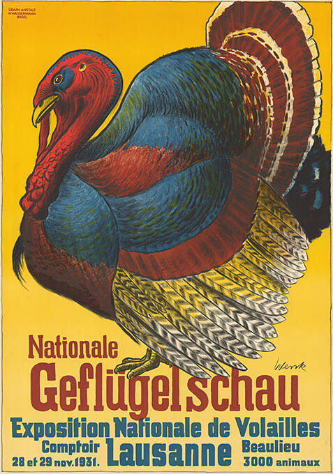 Nationale Geflügelschau, Comptoir Beaulieu Lausanne