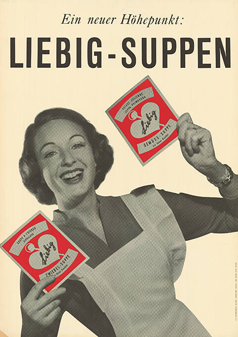 Ein neuer Höhepunkt: Liebig-Suppen