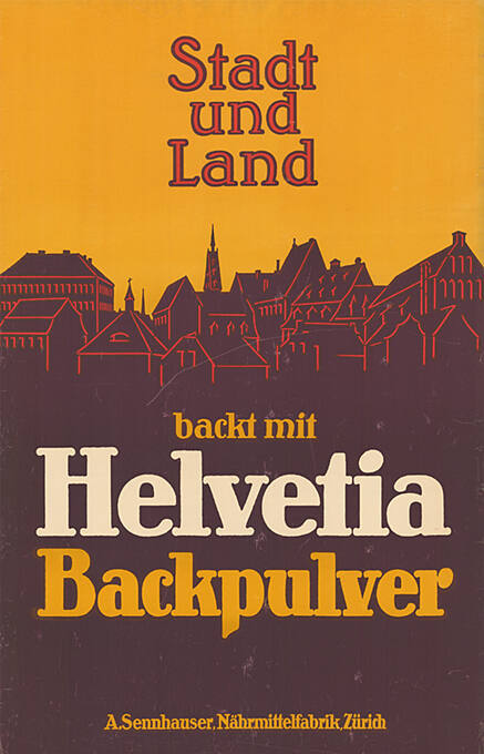 Stadt und Land backt mit Helvetia Backpulver