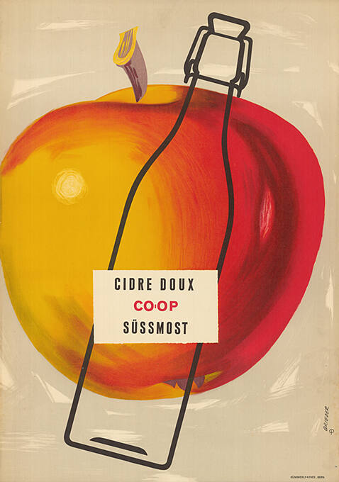 Cidre doux, Süssmost, Co-op