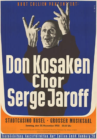 Don Kosaken Chor, Stadtcasino Basel