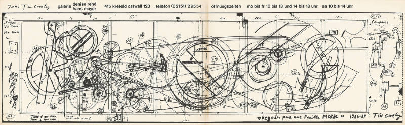 Jean Tinguely, Galerie Denise René, Hans Mayer, Krefeld