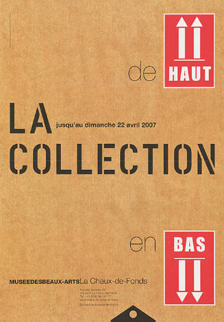 De haut, en bas, La Collection, Musée des beaux-arts La Chaux-de-Fonds