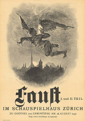 Faust I. und II. Teil, Schauspielhaus Zürich