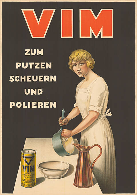 Vim zum putzen, scheuern und polieren