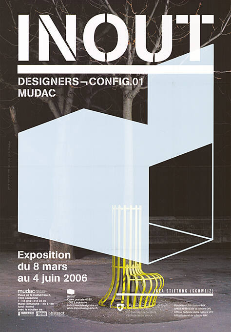 Inout, Designers-Config. 01, Mudac