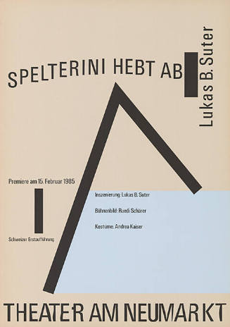 Spelterini hebt ab, Theater am Neumarkt