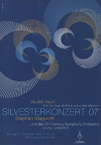 Silvesterkonzert 07, KKL Luzern, Konzertsaal