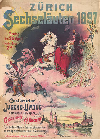 Zürich Sechseläuten 1897