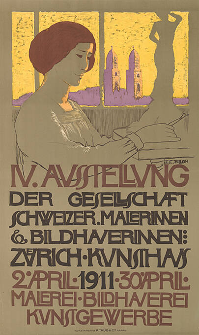 IV. Ausstellung der Gesellschaft Schweizer. Malerinnen & Bildhauerinnen, Kunsthaus Zürich