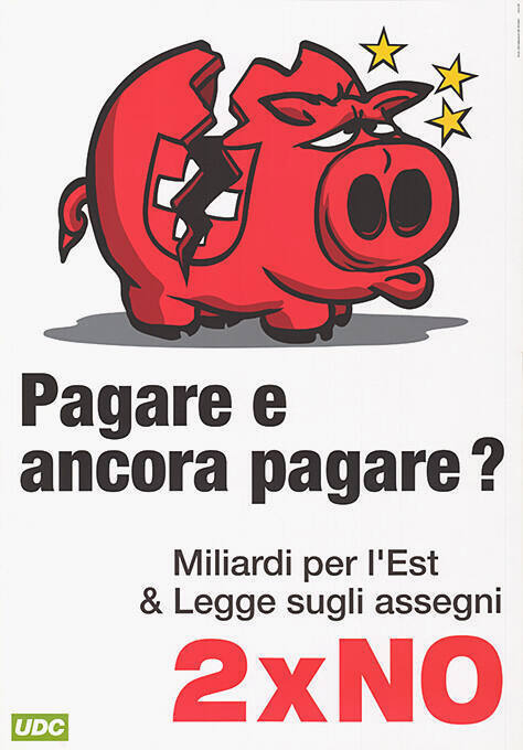 Pagare et ancora pagare? Milliardi per l’Est & Legge sugli assegni, 2 x No, UDC