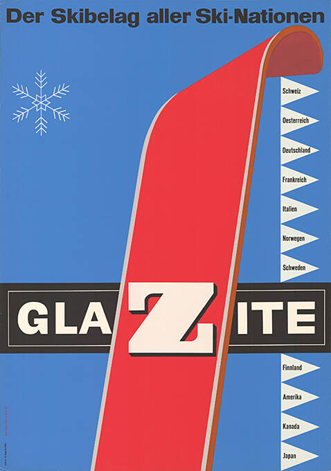 Glazite, Der Skibelag aller Ski-Nationen