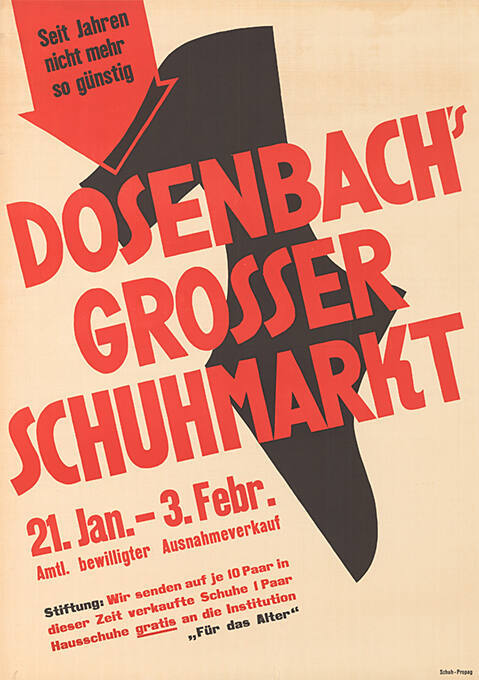 Dosenbach’s grosser Schuhmarkt