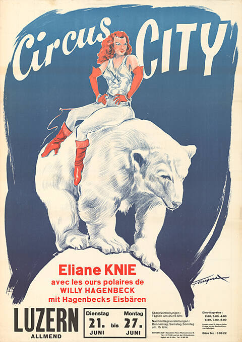 Circus City, Eliane Knie, Luzern Allmend