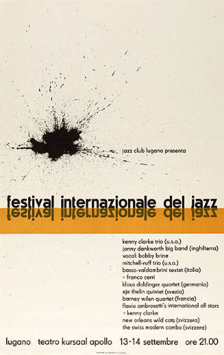 Festival internazionale del jazz, Lugano, Teatro Kursaal Apollo