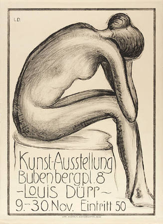 Louis Dürr, Kunstausstellung, Bubenbergpl. 8, Bern