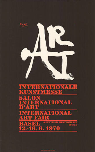 Art, Internationale Kunstmesse, Salon international d’art, International art fair, Basel