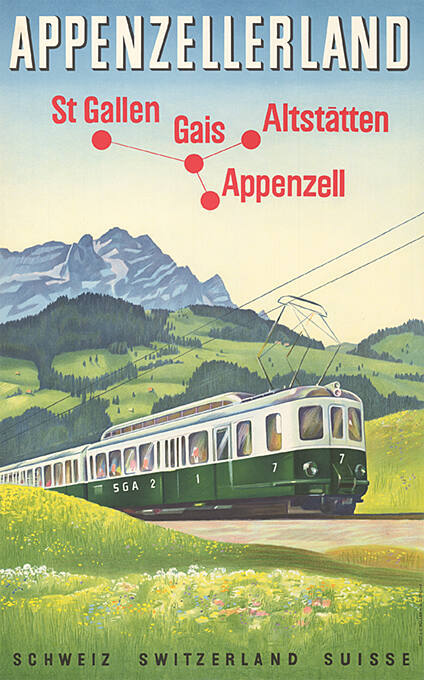 Appenzellerland, St. Gallen, Gais, Altstätten, Appenzell, Schweiz, Switzerland, Suisse