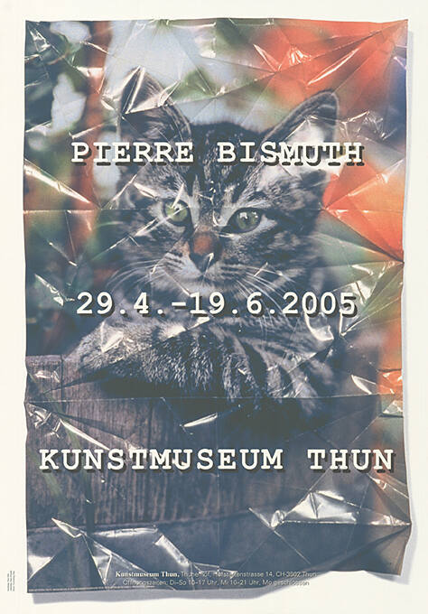 Pierre Bismuth, Kunstmuseum Thun