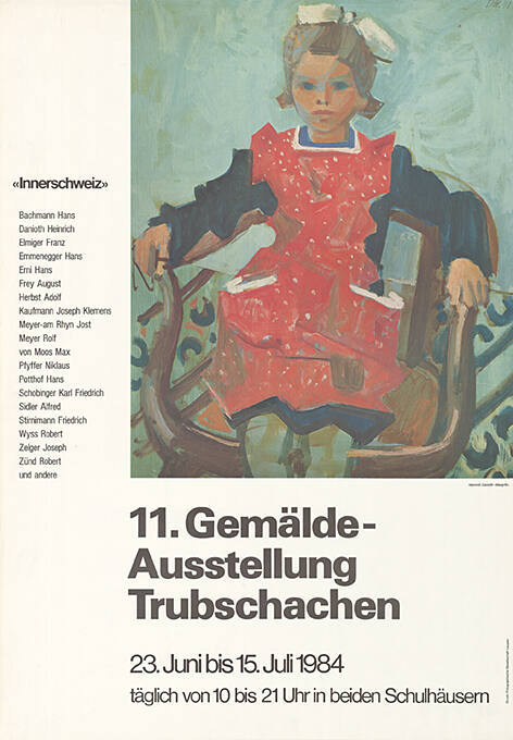 11. Gemälde-Ausstellung Trubschachen, «Innerschweiz»