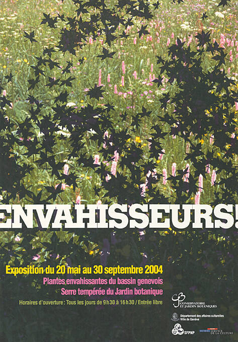 Envahisseurs! Plantes envahissantes du bassin genevois, Serre tempérée du Jardin botanique