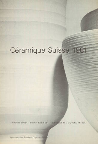 Céramique Suisse 1981, Abbatiale de Bellelay