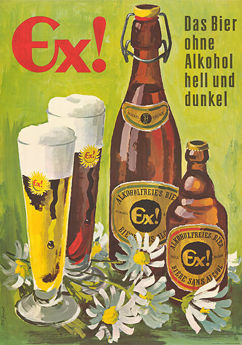 Ex! Das Bier ohne Alkohol, hell und dunkel