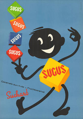 Sugus, Caramels aux fruits – Fruchtcaramel, Suchard