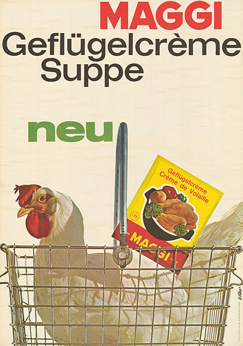 Maggi Geflügelcrème-Suppe, neu