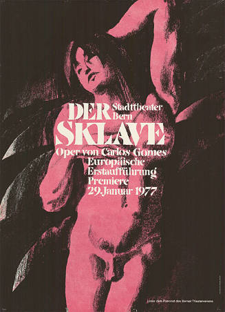 Der Sklave, Oper von Carlos Gomes, Stadttheater Bern