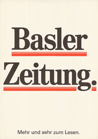 Basler Zeitung. Mehr und sehr zum Lesen.