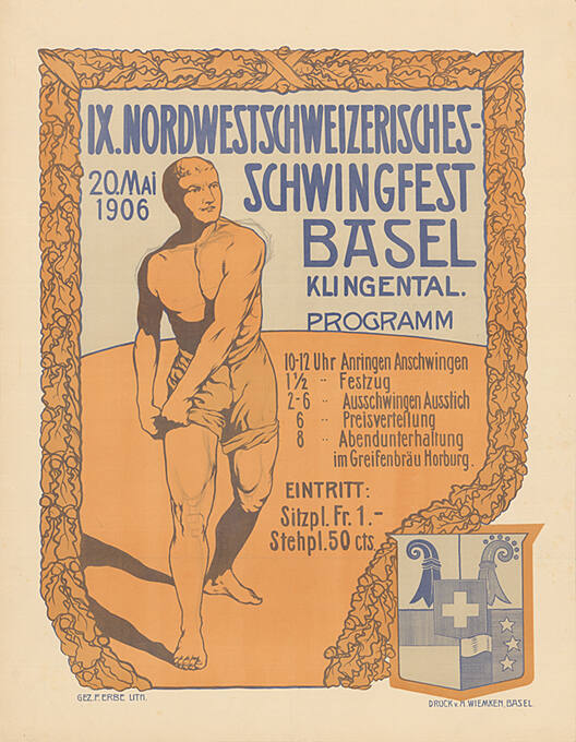 IX. Nordwestschweizerisches Schwingfest Basel Klingental