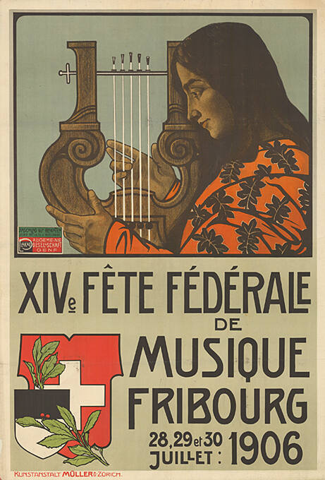 XIVᵉ Fête fédérale de musique, Fribourg