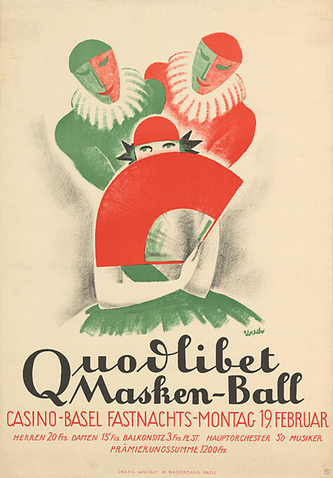 Quodlibet Masken-Ball, Casino Basel